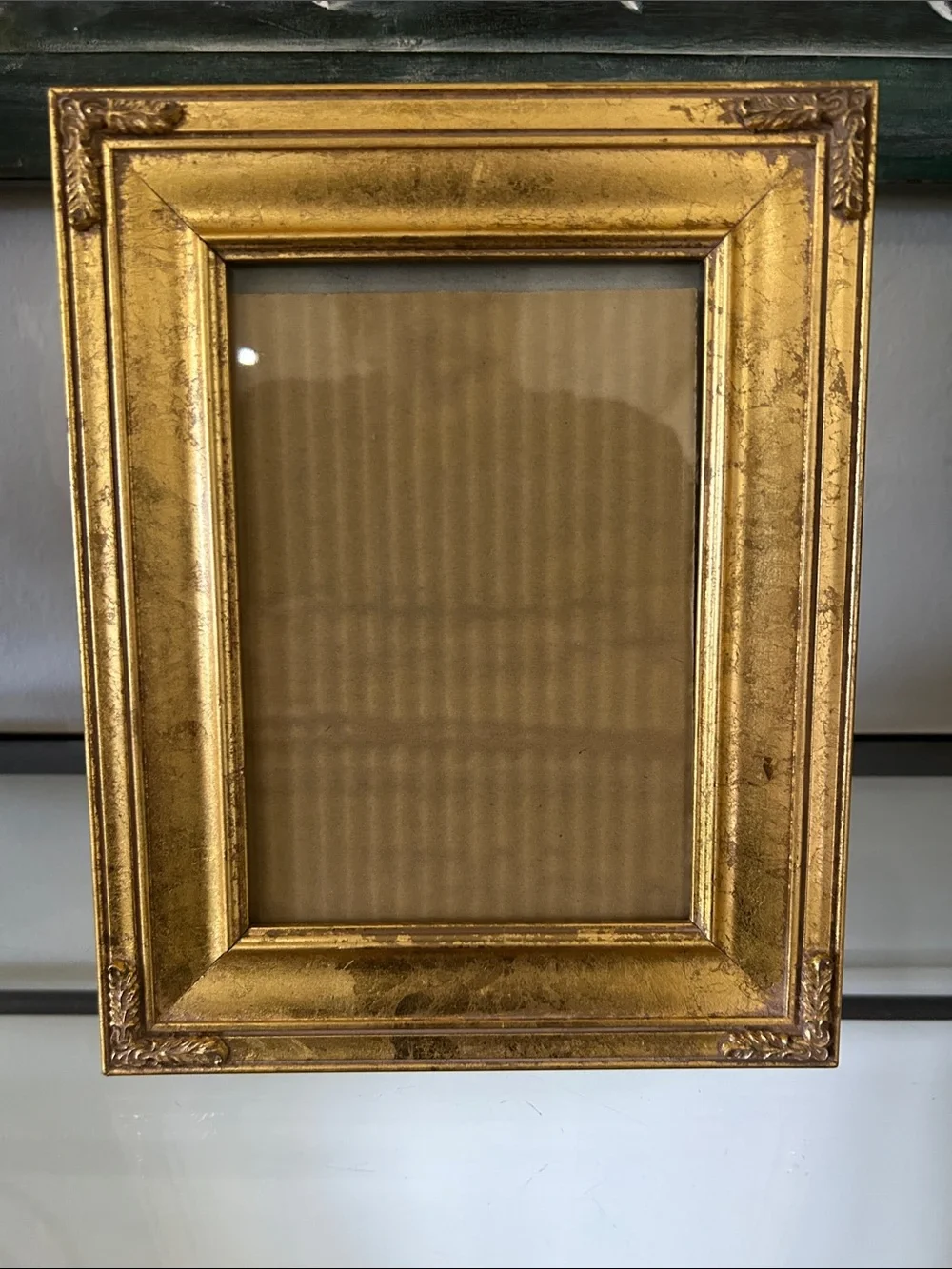 Burnes of Boston gold picture frame